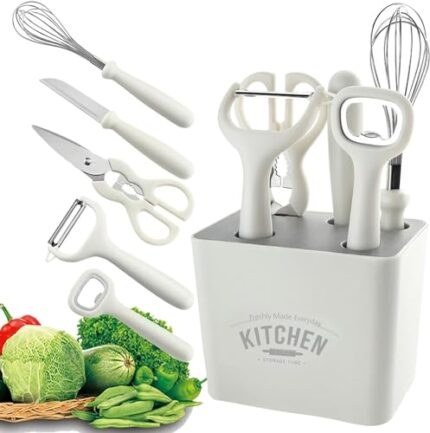 Mirramor Stainless Steel 6-Piece Kitchen Gadgets Set, Kitchen