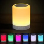 VOLTA INDIA Wireless Night Light LED Touch Lamp Speaker with