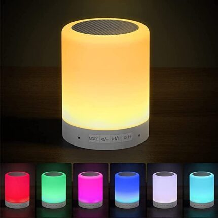 VOLTA INDIA Wireless Night Light LED Touch Lamp Speaker with