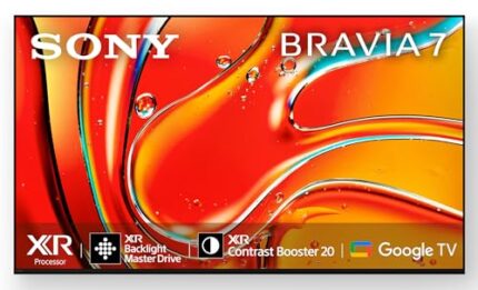 Sony 164 cm (65 inches) BRAVIA 7 4K Ultra HD AI Smart Mini LED