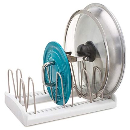 INOVERA (LABEL) Kitchen Lid Pan Dish Rack Holder Adjustable