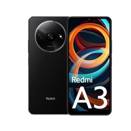 Redmi A3 (Midnight Black, 6GB RAM, 128GB Storage) | Premium Halo