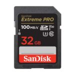 SanDisk Extreme Pro SD UHS I 32GB Card for 4K Video for DSLR and