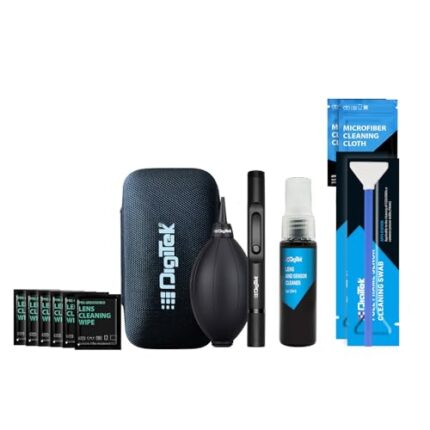 Digitek (DCK-004) Professional 8-in-1 Camera Cleaning Travel Kit,