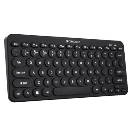 ZEBRONICS K4000MW Wireless Keyboard with 2 Bluetooth & 2.4 GHz