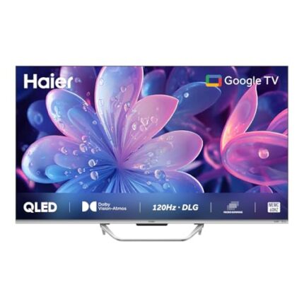 Haier 139 cm (55 inches) QLED -Smart Google TV with Hands free