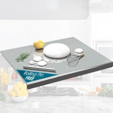 Herrlich Homes 304 Stainless Steel Chopping Board with Lip for