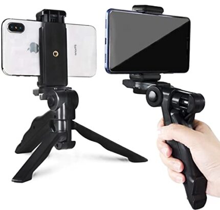 SUBTON Photography Mobile Holder Mini Tripod Camera Stand with