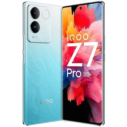 iQOO Z7 Pro 5G (Blue Lagoon, 8GB RAM, 256GB Storage) | 3D Curved