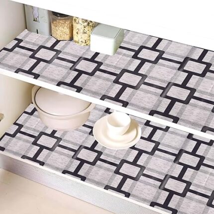 Kuber Industries (10 Mtr Roll) Anti Slip Kitchen Mats for Shelf -