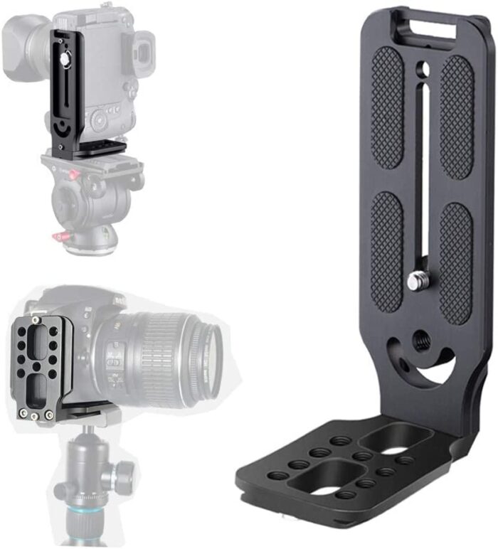 ADOFYS Camera L Bracket Vertical Horizontal Switching Tripod