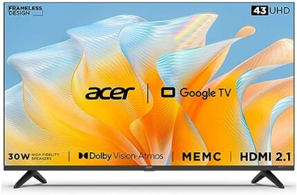 Acer 109 cm (43 inches) Advanced I Series 4K Ultra HD Smart LED