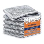 PROXISM Non-Scratch Dish Wash Cloth (Pack of), Steel Wire Dish