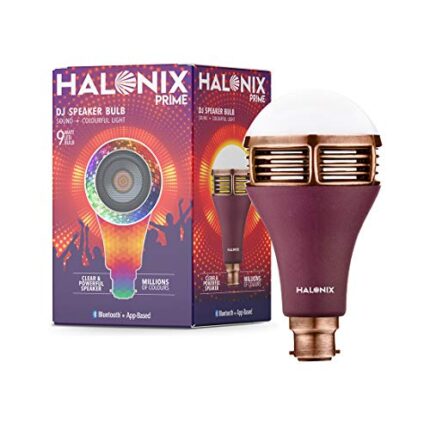 HALONIX Prime DJ Speaker 9W Base-B22 Millions Color Smart