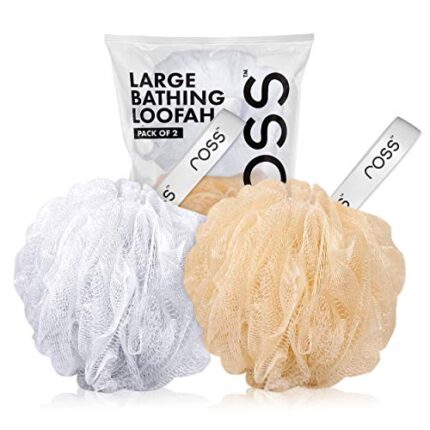 ross Large Bath Loofah Sponge Scrubber Exfoliator for High Lather