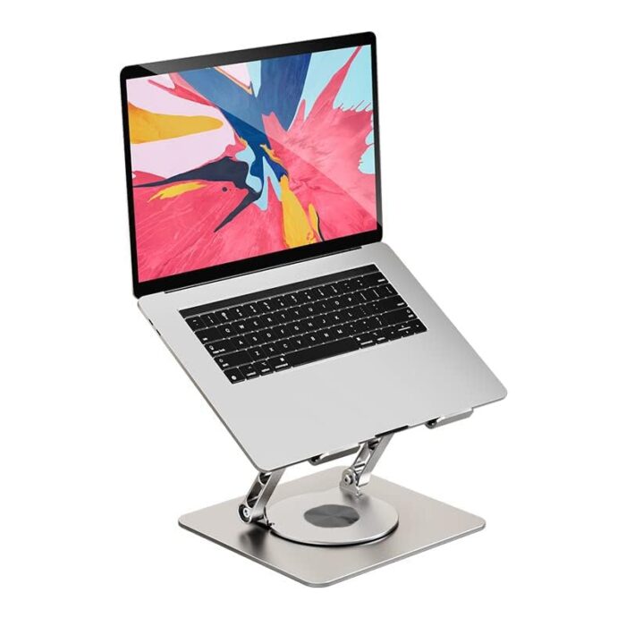 Dyazo Aluminum Laptop Stand Foldable Height Angle Adjustable