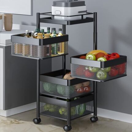 Rasvesh Metal Kitchen Trolley Kitchen Organizer Items And Kitchen