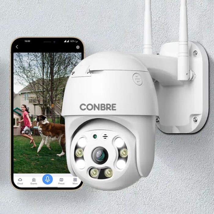 Conbre UltraXR 2MP Outdoor Smart WiFi Wireless IP CCTV Security