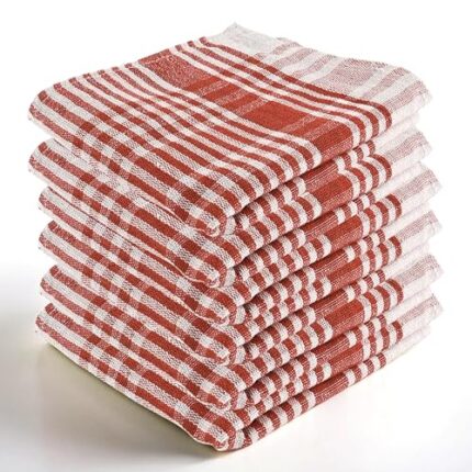 Kuber Industries Pack of 6 Cotton Kitchen Cloth/Napkins | Fridge,