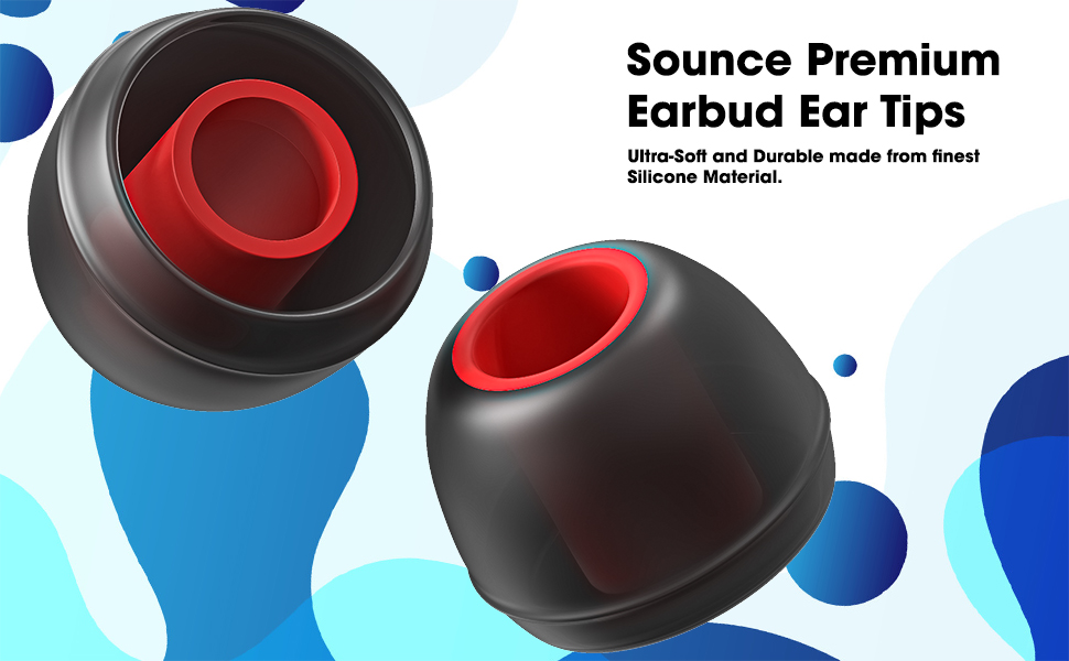 Sounce Premium Earbuds Ear Tips