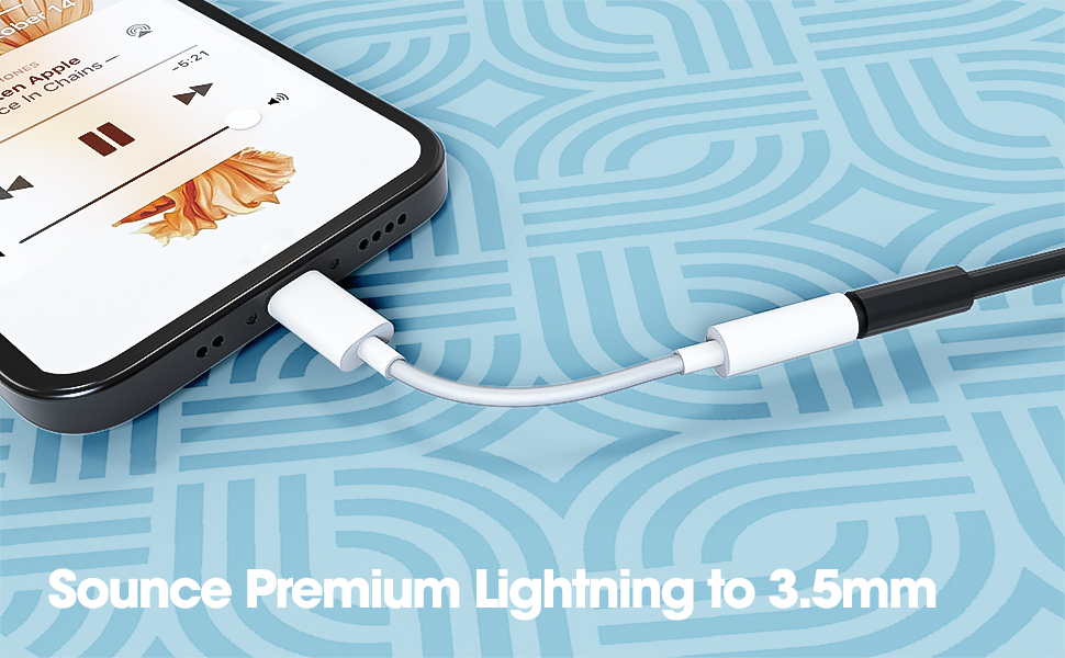 Sounce Premium lightning to 3.5 mm