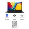 ASUS Vivobook Go 15 (2023), AMD Ryzen 5 7520U, 15.6" (39.62 cm) FHD, Thin & Light Laptop (16GB/512GB SSD/Windows 11/Office 2021/Alexa Built-in/Mixed Black/1.63 kg), E1504FA-NJ542WS - Image 7