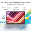 ASUS Vivobook 16" FHD+ (1920 X 1200), 60Hz 300Nits, Core i5-12500H, (16GB RAM/512GB SSD/Intel Iris X? Graphics/Win 11/Office Home/Fingerprint/42Whr Battery/Transparent Silver/1.88Kg), X1605ZAC-MB541WS - Image 3