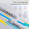 ASUS Vivobook 16" FHD+ (1920 X 1200), 60Hz 300Nits, Core i5-12500H, (16GB RAM/512GB SSD/Intel Iris X? Graphics/Win 11/Office Home/Fingerprint/42Whr Battery/Transparent Silver/1.88Kg), X1605ZAC-MB541WS - Image 9