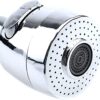 Styxon Sink Faucet Sprayer Attachment 360 Rotatable Kitchen Tap Extender Head Replacement Anti-Splash Faucet Nozzle Head with Hose and Universal Connector, 2 Mode, 19 X 4.9 X 2.2 CM, Silver - Image 7