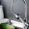 Styxon Sink Faucet Sprayer Attachment 360 Rotatable Kitchen Tap Extender Head Replacement Anti-Splash Faucet Nozzle Head with Hose and Universal Connector, 2 Mode, 19 X 4.9 X 2.2 CM, Silver - Image 6