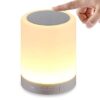 Clavier Led Touch Lamp Bluetooth Speaker, Wireless Hifi Speaker - Image 2