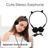 FunBlast Earphone for Kids - Cute Cat Wired Earphone, Headphones - Image 8