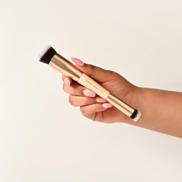 Milagro Beauty Foundation Brush 03, Dual-End Makeup Brush, - Image 6