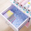Qolixs Plastic Polka Dot Non Slip Kitchen Drawer mat Shelf Sheets - Image 7