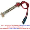 PARDZWORLD Thermal Fuse (72 C)(Brown & Red) With Connector - Image 2