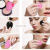 GLOW FIRST Makeup Sponge Set Beauty Blender with Egg Case, Soft - Image 9