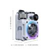 Muzen Cyber Cube-Pro White Bluetooth Speaker, Bluetooth 5.0, - Image 2