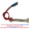 PARDZWORLD Thermal Fuse (72 C)(Brown & Red) With Connector - Image 4