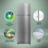 Haier 268 L, 2 Star, 5 In 1 Convertible, Frost Free Double Door - Image 2