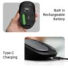 ZEBRONICS Charm Rechargeable Wireless Mouse, Dual Mode (2.4GHz + - Image 7