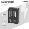 DIGITEK® LP E17 Lithium-ion Rechargeable Battery Pack for DSLR - Image 3