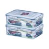 Lock & Lock Classics Rectangular Plastic Airtight Food Storage