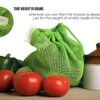 NECAVU 100% Cotton Set Of 6 Fridge Drawstring Bag | Eco-Friendly - Image 2