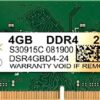 Dolgix 4GB DDR4 RAM | 2400MHz RAM | Laptop/Notebook RAM | CL-17|
