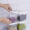 Nayasa Nicola Container-1050 ML Set of 3 | Modern Glass-Look | - Image 4