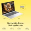 HP 15, AMD Ryzen 3 7320U, 8GB LPDDR5, 512GB SSD, Anti-Glare, Micro-Edge, 15.6-inch (39.6 cm), FHD, AMD Radeon Graphics, 1080p HD Camera, (Win 11, Silver, 1.59 kg), fc0154AU - Image 7