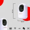 CP PLUS 3 MP Full HD Wi-Fi PT Security Video Camera | 360°View - Image 5