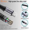 Tukzer Type C to 3.5mm Audio Jack Cable, DAC Headphone/Earphone C - Image 2