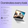HP 15, 13th Gen Intel Core i3-1315U, 8GB DDR4, 512GB SSD, (Win 11, Office 21, Grey, 1.59kg), Anti-Glare, Micro-Edge,15.6-inch(39.6cm), FHD Laptop, Intel UHD Graphics, 1080p FHD Camera, fd0006TU - Image 3