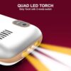 Lava A3 Torch Dual Sim Keypad Mobile Phone | 1750mAh Big Battery - Image 2